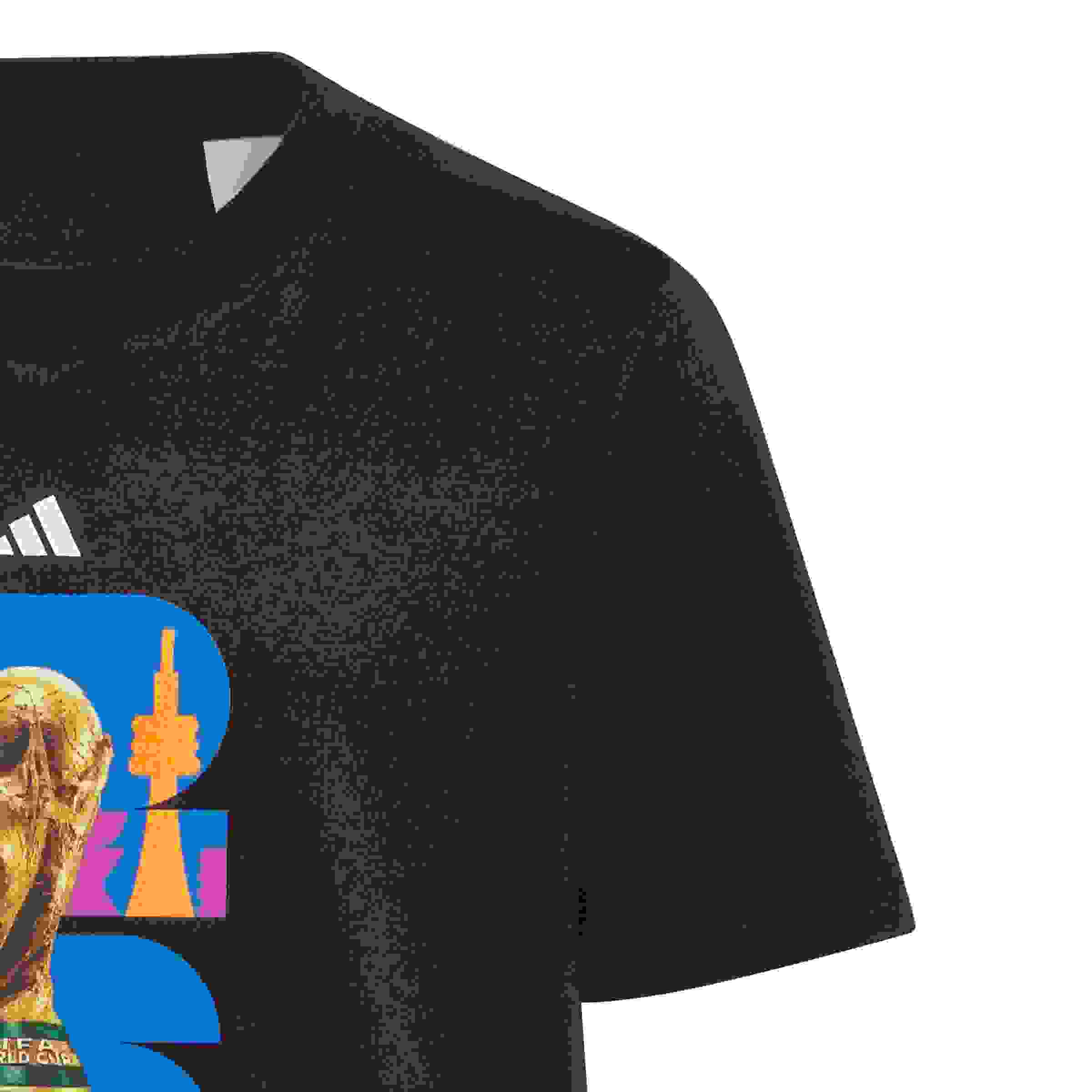 adidas FIFA World Cup 26 Host City Toronto Big Kids' Black Graphic T-Shirt